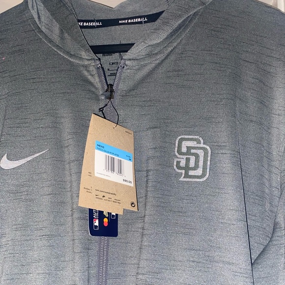 Men’s medium San Diego Padres Nike Dry fit jacket - Picture 3 of 4